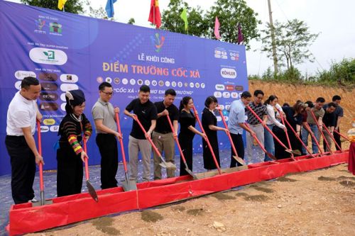 Lễ khởi công điểm trưởng Cốc Xả