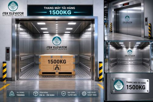 Báo giá thang máy tải hàng 1500kg​