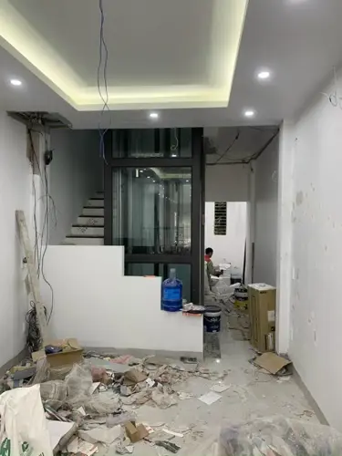Lắp thang máy khi cải tạo nhà