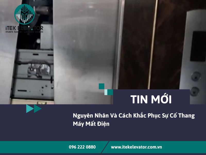 Sự cố mất điện thang máy và những nguy hiểm tiềm ẩn