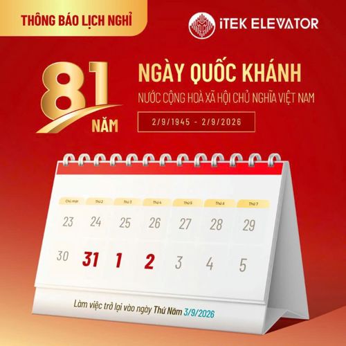 Thông báo nghỉ lễ 2/9