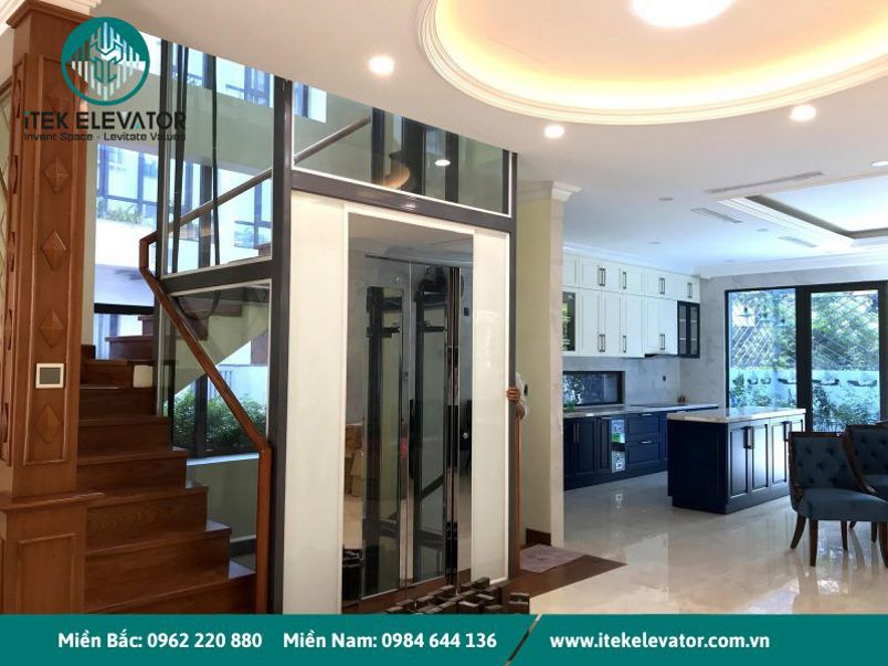 Lưu ý khi chọn thang máy để lắp đặt trong nhà ống