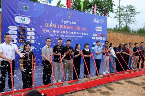 Lễ khởi công điểm trưởng Cốc Xả