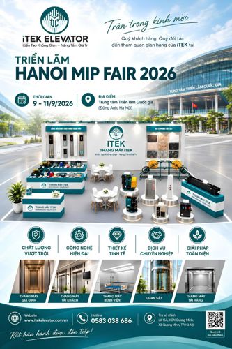 iTEK Elevator tại Triển lãm HANOI MIP FAIR