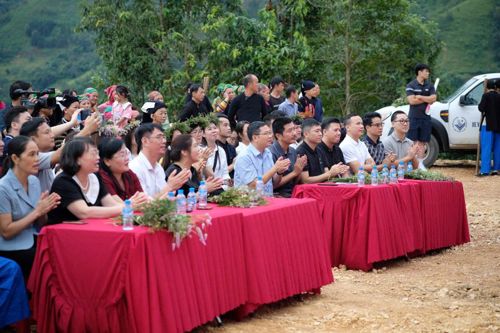 Lễ khởi công điểm trưởng Cốc Xả