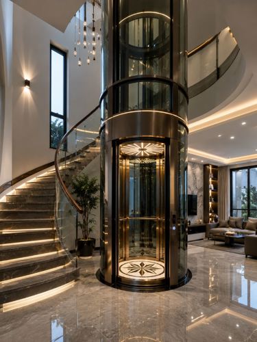 Nhà đã xây có lắp được thang máy không