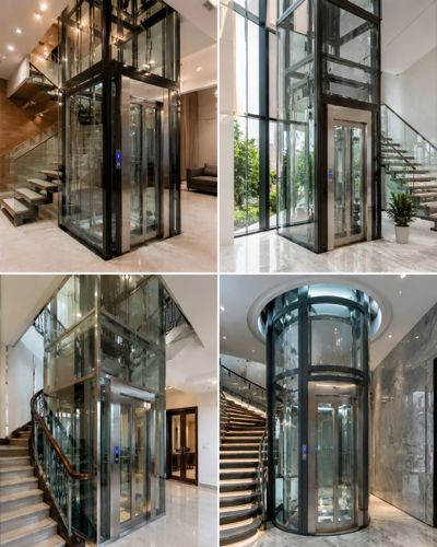 Kích thước thang máy lồng kính​