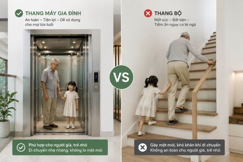 Nhà phố có thang máy dễ bán hơn