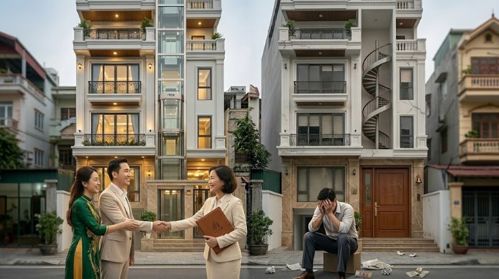 Nhà phố có thang máy dễ bán hơn